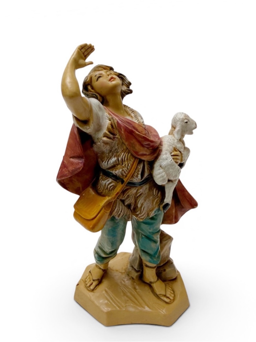 Vintage 1995 Fontanini Micah the Shepherd Nativity Figure Italy